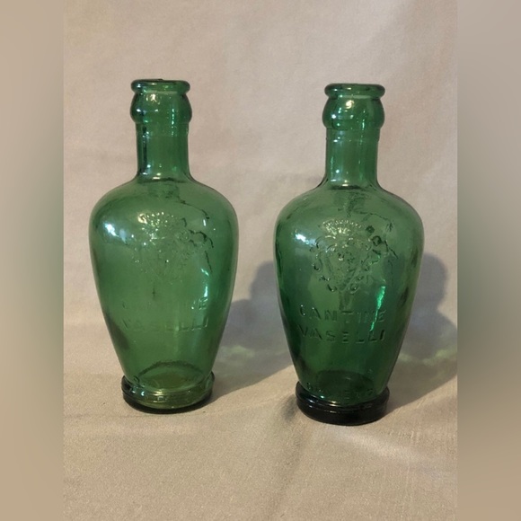 Set of vintage cantine wine bottles - Picture 3 of 5